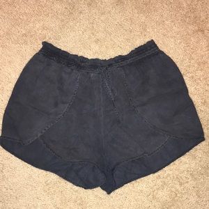 Flowy cotton shorts